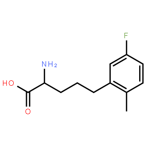 (S)-2-amino-5-(5-fluoro-2-methylphenyl)pentanoicacid