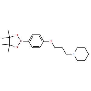 4-(3-(Piperidin-1-yl)propoxy)phenylboronic acid, pinacol ester,401895-68-9