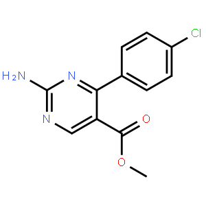 Methyl 2-amino-4-(4-chlorophenyl)pyrimidine-5-carboxylate