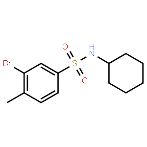 N-Cyclohexyl 3-bromo-4-methylbenzenesulfonamide
