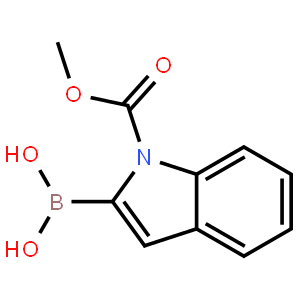 1-(N-Methoxycarbonyl)indole-2-boronic acid,1001162-89-5