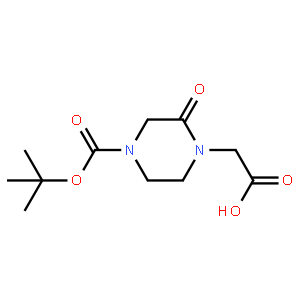 4-N-Boc-2-oxo-piperazine-1-acetic acid