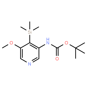 tert-Butyl 5-methoxy-4-(trimethylsilyl)pyridin-3-ylcarbamate