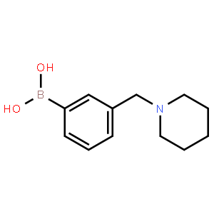 3-(Piperidin-1-ylmethyl)phenylboronic acid,1032610-59-5