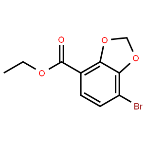 7-溴苯并[d][1,3]二氧杂环戊烯-4-羧酸乙酯