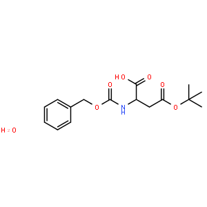 Cbz-D-天冬氨酸 4-叔丁酯一水物