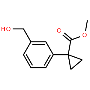 methyl 1-[3-(hydroxymethyl)phenyl]cyclopropane-1-carboxylate
