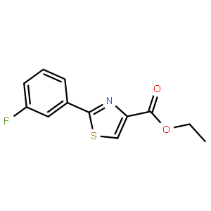 2-(3-Fluoro-phenyl)-thiazole-4-carboxylic acid ethyl ester