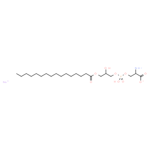 1-palmitoyl-2-hydroxy-sn-glycero-3-phospho-L-serine (sodium salt)