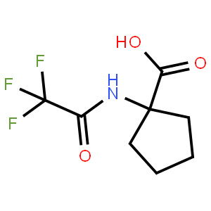 1-​(trifluoroacetylamin​o)​cyclopentanecarboxyl​ic acid