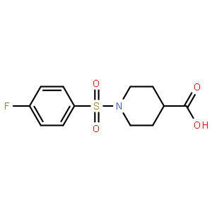 1-[(4-Fluorophenyl)sulfonyl]-4-piperidinecarboxylic acid