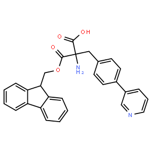 Fmoc-(S)-2-amino-3-(4-(pyridin-3-yl)phenyl)propanoicacid
