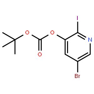 5-Bromo-2-iodopyridin-3-yl tert-butyl carbonate