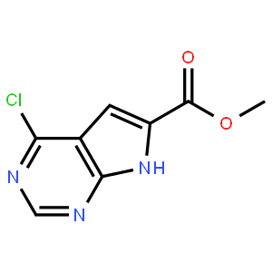 methyl 4-chloro-7H-pyrrolo[2,3-d]pyrimidine-6-carboxylate