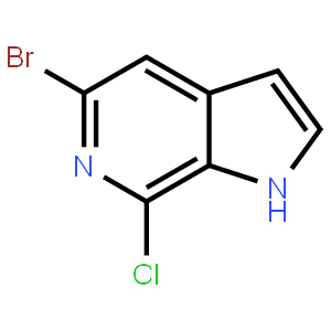 5-Bromo-7-chloro-1H-pyrrolo[2,3-c]pyridine