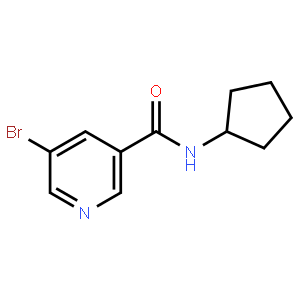 N-Cyclopentyl 5-bromonicotinamide