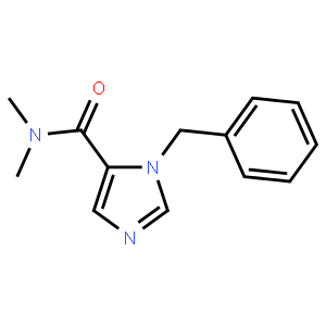 N, N-Dimethyl 1-benzyl-1H-imidazole-5-carboxamide