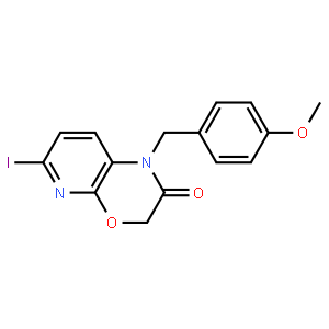 6-Iodo-1-(4-methoxybenzyl)-1H-pyrido[2,3-b][1,4]oxazin-2(3H)-one