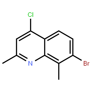 7-Bromo-4-chloro-2,8-dimethylquinoline