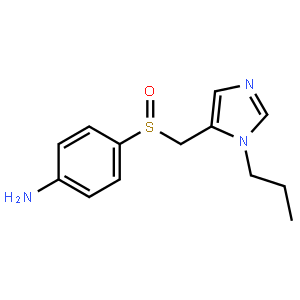 4-[(S)-(1-propyl-1H-imidazol-5-yl)methanesulfinyl]aniline