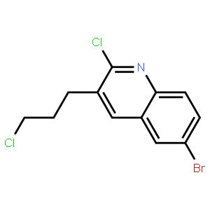 6-Bromo-2-chloro-3-(3-chloropropyl)quinoline