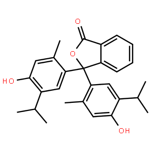 百里酚酞指示剂,125-20-2