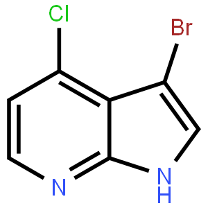 3-Bromo-4-chloro-1H-pyrrolo[2,3-b]pyridine,1000340-39-5