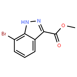 methyl 7-bromo-1H-indazole-3-carboxylate,885279-52-7