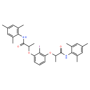 (R,R)-2-碘-1,3-双[1-(均三甲苯基氨基甲酰基)乙氧基]苯