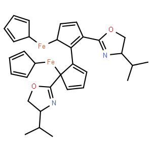 (S,S'')-2,2''-双[(S)-4-异丙基恶唑啉-2-基]-1,1''-双二茂铁