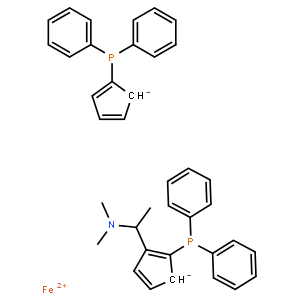 (-)-(R)-N,N-二甲基-1-[(S)-1′,2-双(二苯基膦基)二茂铁基]乙胺