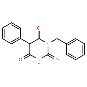 1-苄基-5-苯基巴比妥酸