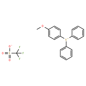 (4-甲氧基苯基)二苯基锍三氟甲磺酸盐,116808-67-4