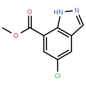 methyl 5-chloro-1H-indazole-7-carboxylate