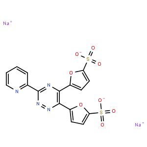 3-(2-吡啶基)-5,6-二(2-呋喃基)-1,2,4-三嗪-5′,5′′-二磺酸二钠盐
