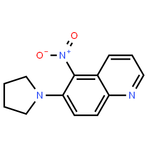 5-Nitro-6-(pyrrolidin-1-yl)quinoline