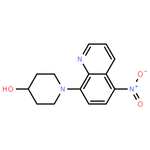 1-(5-Nitroquinolin-8-yl)piperidin-4-ol