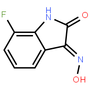 7-Fluoro-3-(hydroxyimino)indolin-2-one