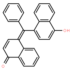 α-萘酚醌苯基甲烷