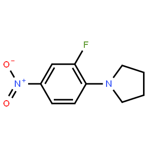 1-(2-Fluoro-4-nitrophenyl)pyrrolidine