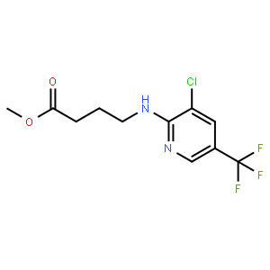 Methyl 4-([3-chloro-5-(trifluoromethyl)-2-pyridinyl]amino)butanoate