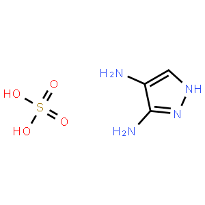1H-pyrazole-3,4-diamine sulfate