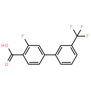 2-Fluoro-4-(3-trifluoromethylphenyl)benzoic acid