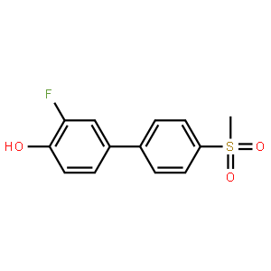 2-Fluoro-4-(4-methylsulfonylphenyl)phenol
