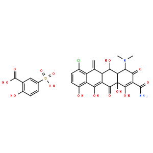 Meclocycline Sulfosalicylate Salt