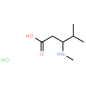 (R)-4-methyl-3-(methylamino)pentanoicacid  HCl