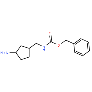 rel-benzyl N-{[(1S,3R)-3-aminocyclopentyl]methyl}carbamate,1312766-48-5