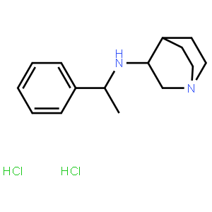 (-)-N-(1(R)-苯乙基)-1-氮杂双环[2.2.2]辛基-3(S)-胺二盐酸盐