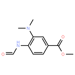 Methyl 3-(dimethylamino)-4-formamidobenzoate