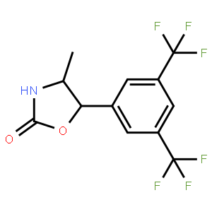 (4R,5S)-5-[3,5-bis(trifluoromethyl)phenyl]-4-methyl-1,3-oxazolidin-2-one